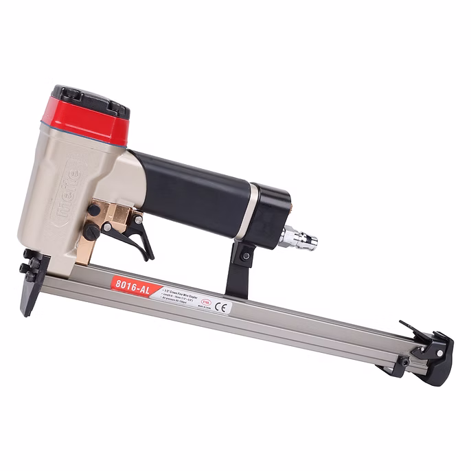 Meite 8016-AL 1/2" Crown Pneumatic 21 Gauge Auto Fire Stapler