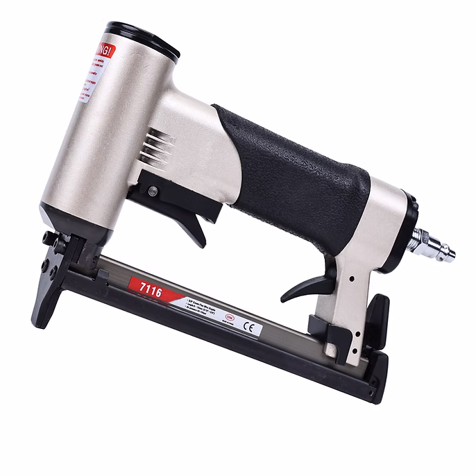 Meite 7116 3/8" Crown 22 Gauge Pneumatic Fine Wire Stapler | Rear Trigger