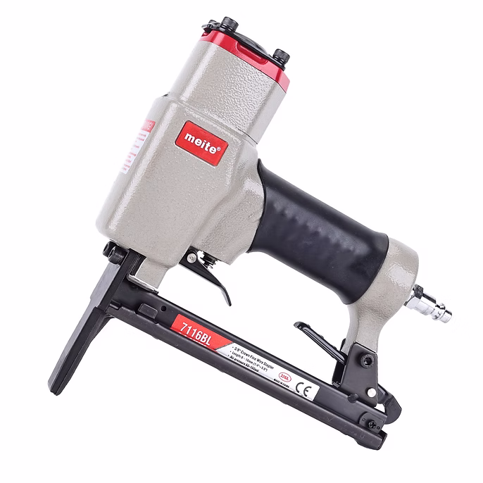 Meite 7116BL 3/8" Crown 22 Gauge Pneumatic Fine Wire Stapler