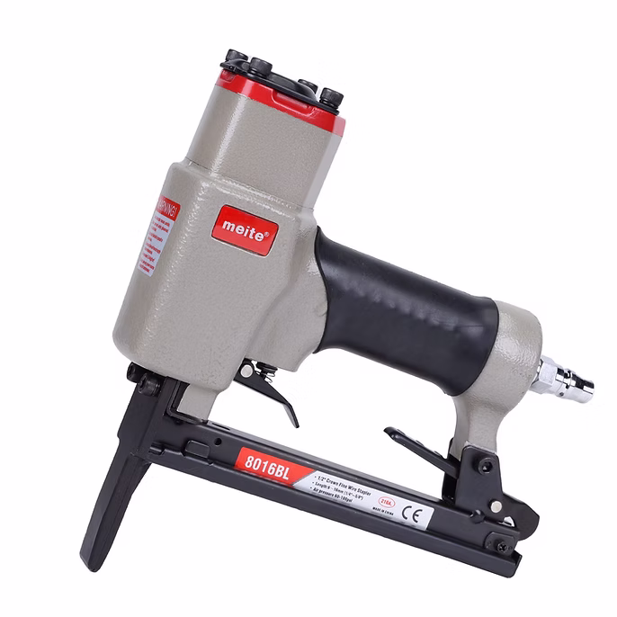 Meite 8016BL 1/2" Crown 21 Gauge Pneumatic Fine Wire Stapler