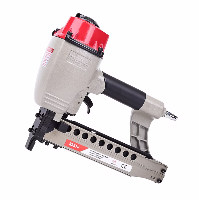Meite N851F 7/16" Crown 16 Gauge Pneumatic Heavy Wire Stapler